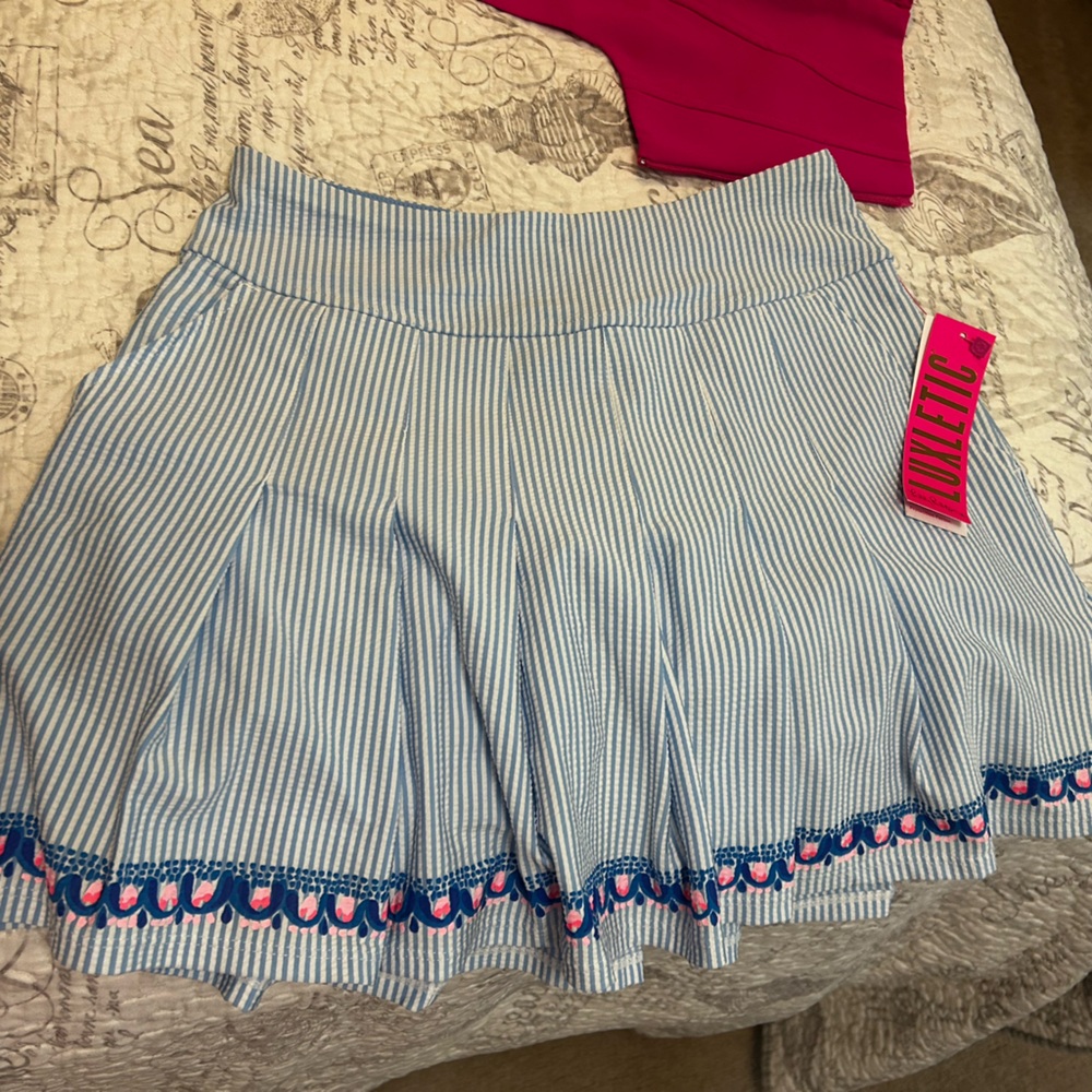 NWT Lilly Pullitzer Luxletic Priska Athletic Skort